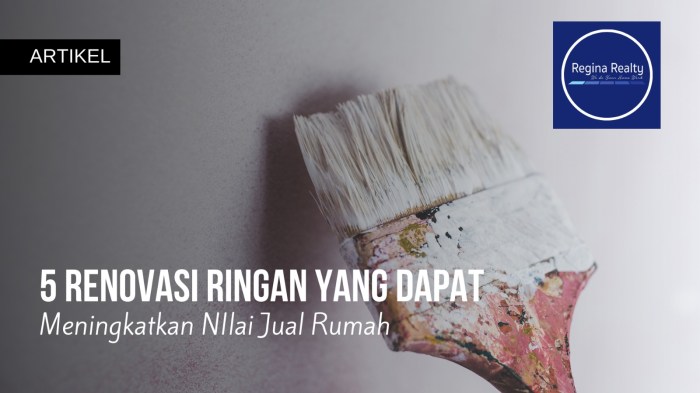 Tips Meningkatkan Nilai Jual Properti dengan Renovasi