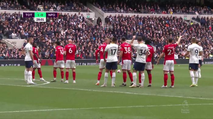 Tottenham Kalah 1-2 dari Nottingham Forest