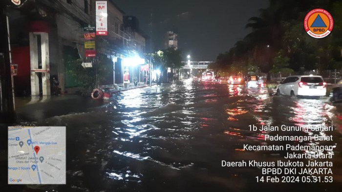 Jakarta Siaga Hujan Lebat hingga 26 Mei, BPBD Tingkatkan Kesiapsiagaan