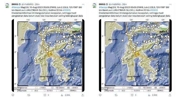 BMKG Peringatkan Potensi Gempa Susulan di Wilayah Timur