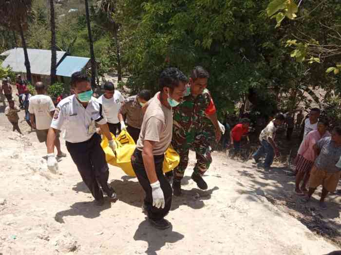 Warga Pelkun Heboh, Empat Hari Menghilang Ditemukan Tewas Gantung Diri di Kebun