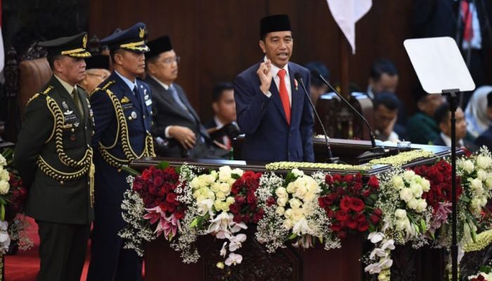 Presiden Sampaikan Pidato Penting di Istana Negara