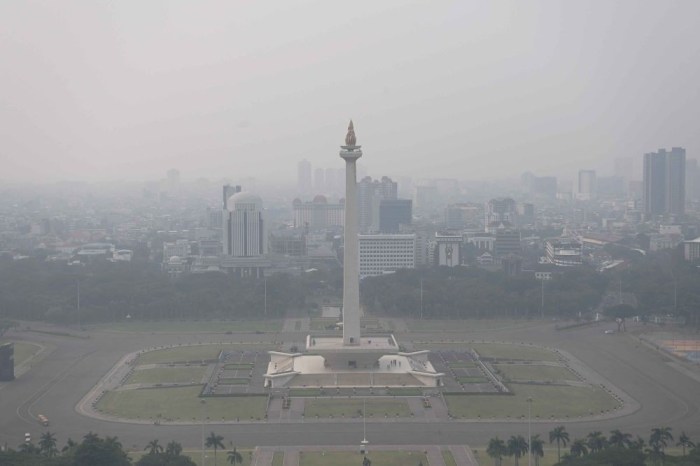 Update Zona Merah Polusi Udara di Kota Besar