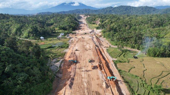 Ini Progres Terbaru Jalan Tol Padang-Pekanbaru Seksi Bangkinang-Pangkalan Progres Pembangunan Jalan Tol Lingkar Pekanbaru Mencapai 50 Persen