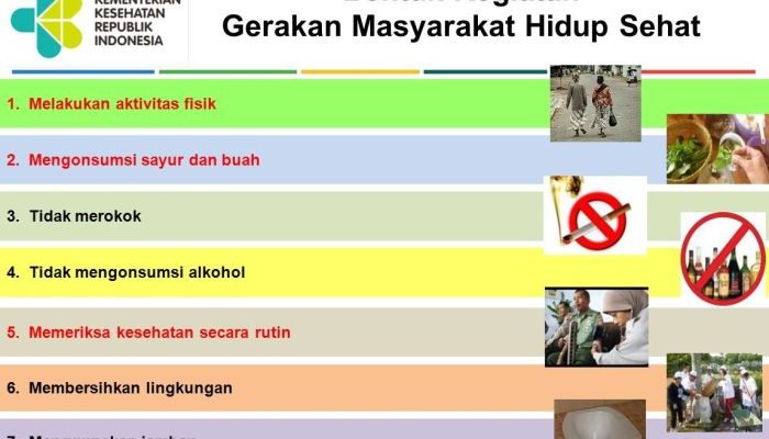 Penyuluhan dan Gerakan Masyarakat Hidup Sehat yang Efektif