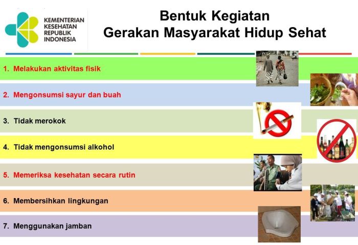 Penyuluhan dan Gerakan Masyarakat Hidup Sehat