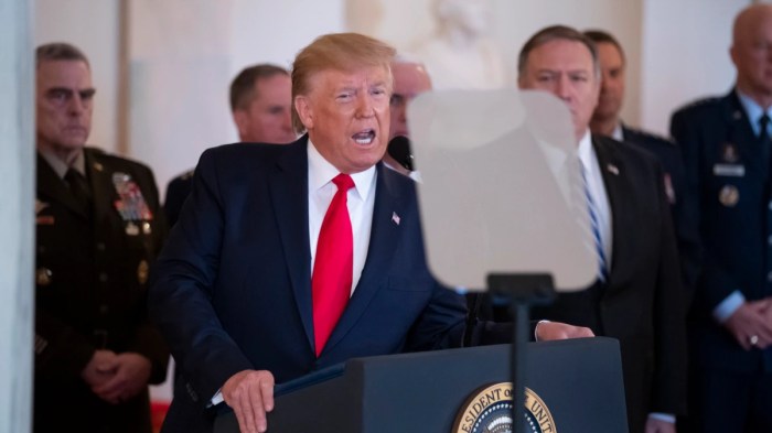 Konflik Memanas, Trump Sebut Serangan Houthi Tanggung Jawab Iran Pidato Lengkap Trump Usai Serangan Besar ke Nuklir Iran, Dunia Tercengang