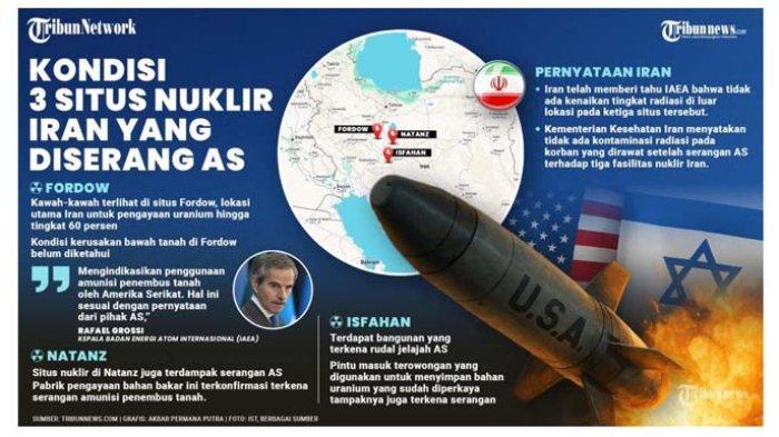 Kondisi Terkini 3 Situs Nuklir Iran yang Diserang AS: Fordow, Isfahan ... Kondisi Terkini 3 Situs Nuklir Iran Setelah Digempur Serangan AS
