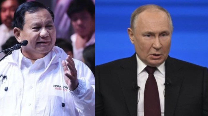 PUTIN KIRIM PESAN KE PRABOWO UCAPKAN SELAMAT, HUBUNGAN RUSIA RI ... Prabowo Terima Undangan Khusus dari Putin, Ini Kata Seskab