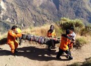 Evakuasi Dramatis Pendaki Brasil di Rinjani, Helikopter Gagal Total