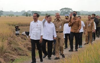 Prabowo Turun Langsung Pimpin Panen Raya Nasional