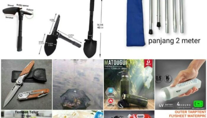 Rekomendasi Alat Outdoor untuk Traveler Alam yang Wajib