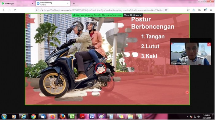 Utamakan Keselamatan Berkendara, Honda Edukasi Pelajar dan Driver ...
