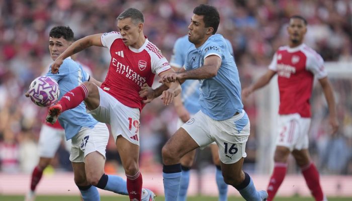 Hasil Liga Inggris Arsenal vs Manchester City Gabriel Martinelli Selamatkan Tim Meriam London