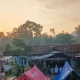 Gempa Melanda, Warga Bogor Terpaksa Mengungsi di Tenda Darurat
