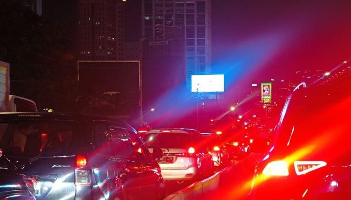 Gerbang Tol Ditutup Sementara, Lalu Lintas Macet dari Semanggi ke Slipi
