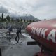 Plafon Bandara Sultan Babullah Ternate Runtuh Karena Hujan Deras