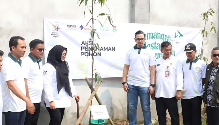 Gerakan Penghijauan Tanam 160 Pohon untuk Lingkungan Berkelanjutan