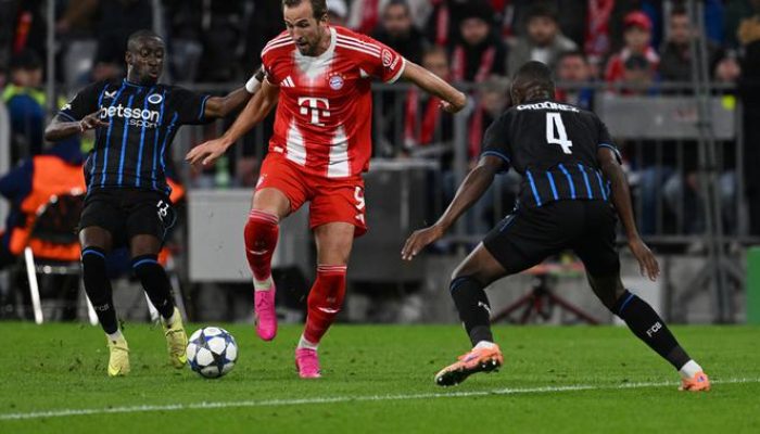 Hasil Liga Champions Bayern Munchen vs Club Brugge: Harry Kane Cetak Gol ke-20, Die Roten Menang