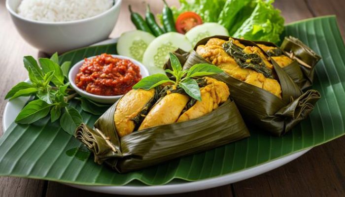 Resep Pepes Ayam Kemangi dengan Bumbu Kuning, Hidangan Tradisional Sehat dan Harum