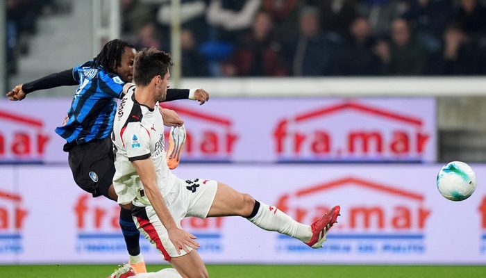 Hasil Liga Italia Atalanta vs AC Milan: Ricci Cetak Gol Awal, Lookman Selamatkan Tim Lokal