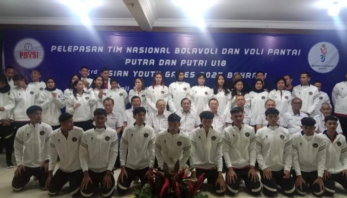 Pesan Semangat untuk Timnas Voli Putra Putri dan Voli Pantai U18 di Asian Youth Games 2025