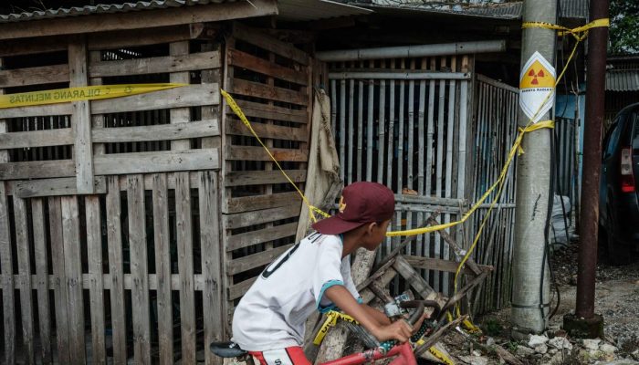 Titik di Permukiman Cikande Tercemar Radioaktif Cesium-137