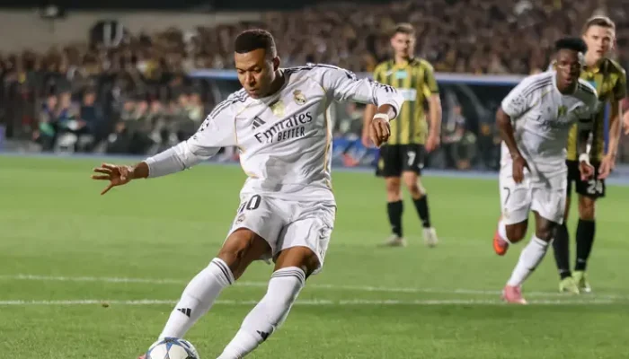 Hasil Kairat vs Real Madrid: Kylian Mbappe Cetak Hattrick dan Los Blancos Menang Besar di Kazakhstan