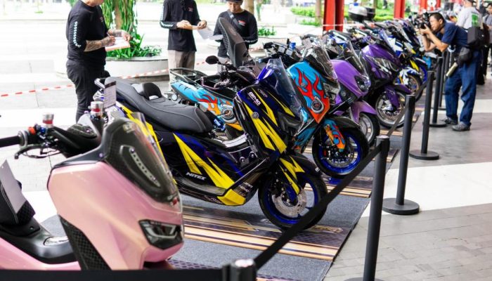 Puluhan Skutik Modifikasi Tampil Keren di CustoMAXI Jabodetabek 2025