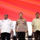 Kapolri Jenderal Listyo Sigit Hadiri Apel Akbar Kebangsaan di Depan Puluhan Ribu Buruh