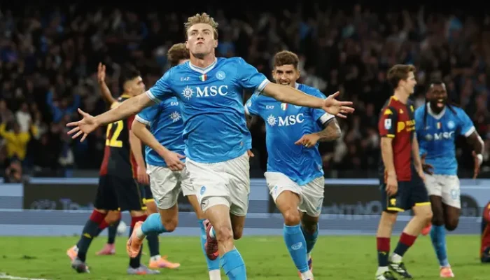 Hasil Napoli vs Genoa: Comeback Partenopei Raih Kemenangan Berkat Hojlund