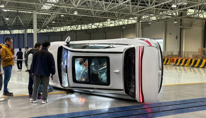 Uji Keamanan Publik Pertama di Wuhu China oleh LEPAS L8, Inilah Hasilnya