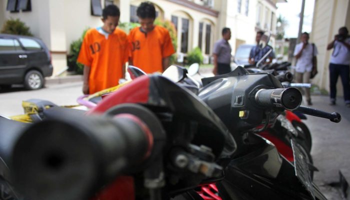 Polisi Ungkap Jaringan Curanmor Antarprovinsi, 43 Kendaraan Disita