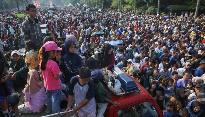8 Anak Terpisah dari Orang Tua saat HUT TNI di Monas