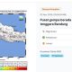 Empat Kali Gempa Menggetarkan Indonesia Akhir Pekan Minggu 2 November 2025