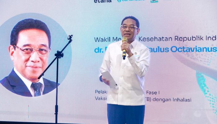 Peran Vaksin TB Inhalasi untuk Indonesia Bebas TBC 2030 Menurut Wamenkes Benny