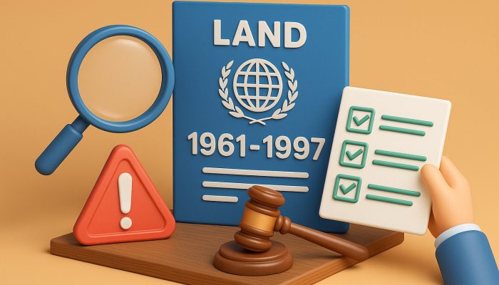 Cek Ulang Sertipikat Tanah 1961–1997 Sebelum Timbul Sengketa