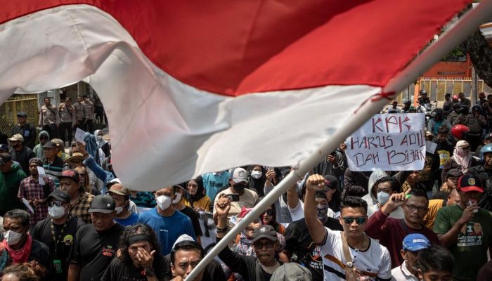 Empat Terduga Ditangkap Polisi Saat Demo Pemakzulan Bupati Pati
