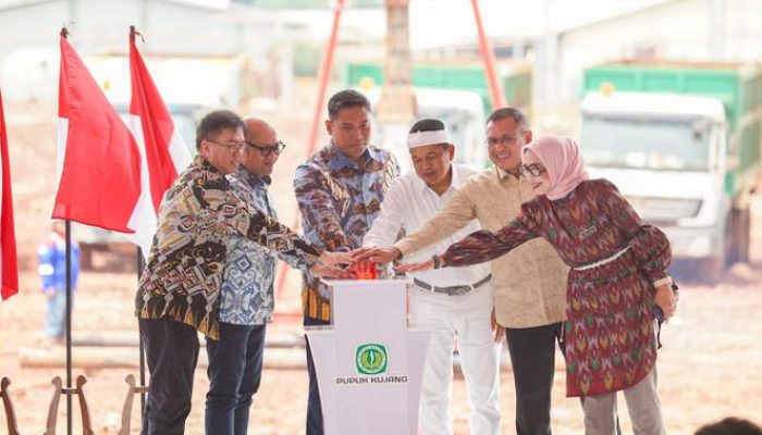 Pembangunan Pabrik NPK Nitrat Pertama di Indonesia Hemat Devisa Negara Rp 1 Triliun