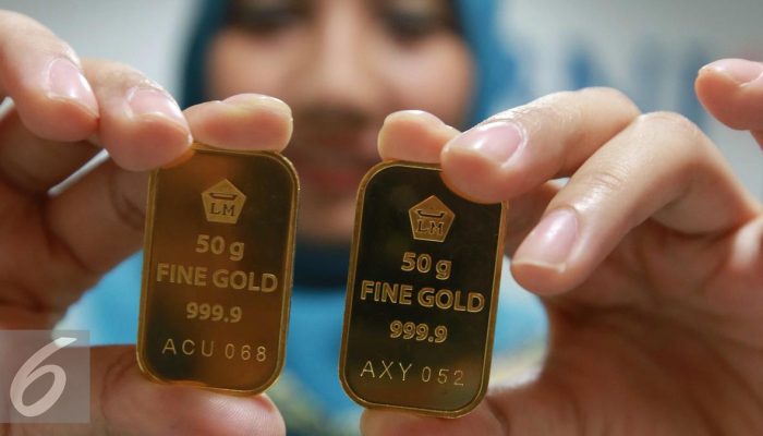 Daftar Harga Emas Batangan 24 Karat 20 Desember 2025 Antam Pegadaian Hartadinata