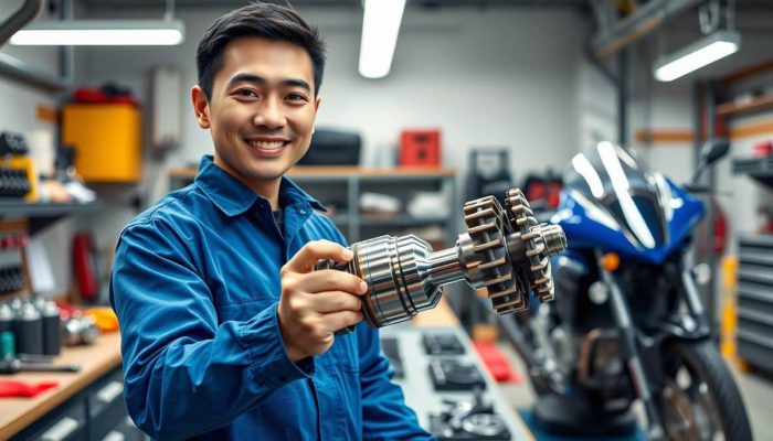 Mengenal Noken As pada Mesin Motor 4-Tak yang Unik dan Menarik