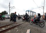 Puncak Arus Balik Nataru Waspadai Kecelakaan di Pelintasan Kereta Api