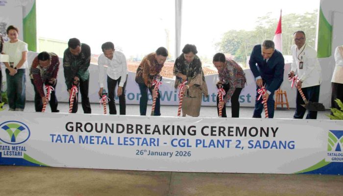 Pembangunan Pabrik Baja di Purwakarta Mampu Produksi 250 Ribu Ton Setahun