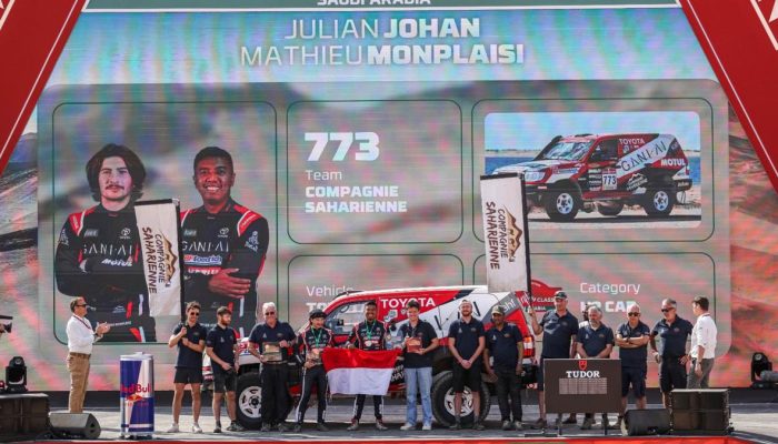Debut Gemilang Julian Johan di Dakar 2026, Harumkan Nama Indonesia Usai Finis Kelima Dakar Classic