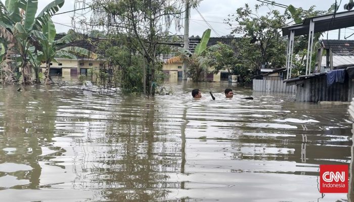 15 Sekolah di Tangerang Terdampak Banjir dan Siswa Belajar Secara Daring