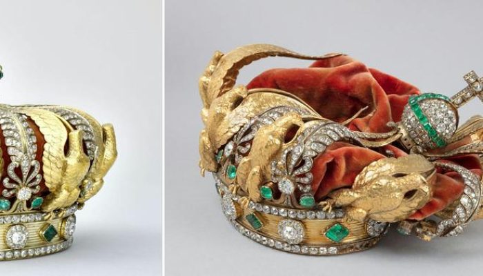 Museum Louvre Ungkap Foto Mahkota Permaisuri Prancis yang Hilang Bersama 1 Elang Emas