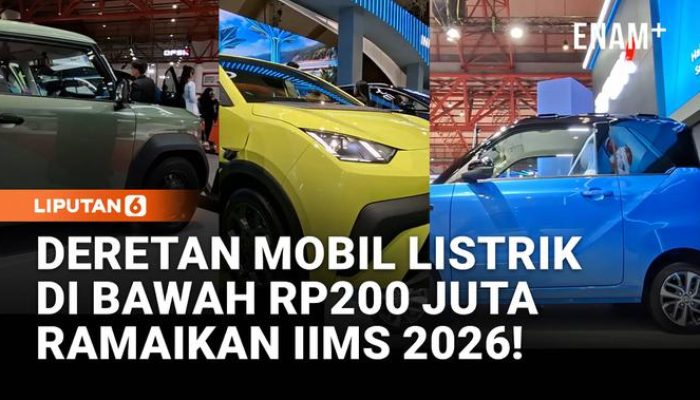 Mobil Listrik di Bawah Rp200 Juta di IIMS 2026