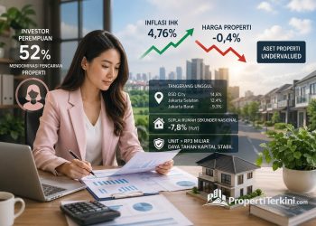 Investor Perempuan Mencapai 52 Persen Di Tengah Inflasi 4,76 Persen Properti Undervalued