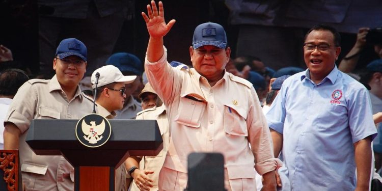 Prabowo Siap Hadir di Peringatan Hari Buruh Monas 1 Mei