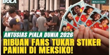Ribuan Fans Serbu Bursa Tukar Stiker di Meksiko: Messi dan Ronaldo Paling Diburu